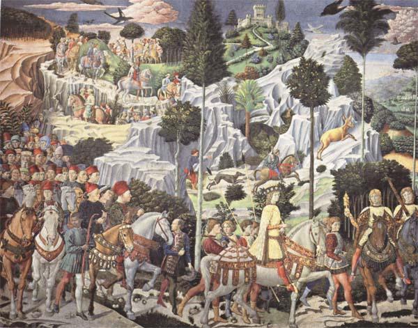 Benozzo Gozzoli The Procession of the Magi china oil painting image